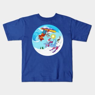 Blizzard Beach Typhoon Lagoon Kids T-Shirt